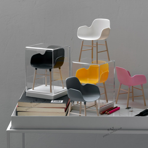 迷你小家具微缩椅子模型摆件BJD娃娃屋6分芭比场景拍摄道具摆设 - 封面