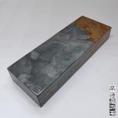南岭赤系黄板天然精细磨粉末钢硬钢磨刀石砥石海蓝8000 10000目上