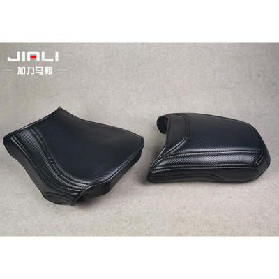 适用宝马R1200/1250GS水鸟ADV改装前后坐垫套 加软摩旅舒适碳纤维