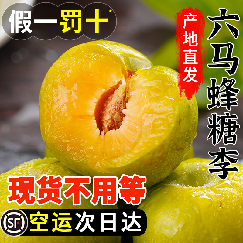 现货正宗贵州六马蜂糖李新鲜李子当季水果镇宁脆甜蜂蜜李顺丰包邮