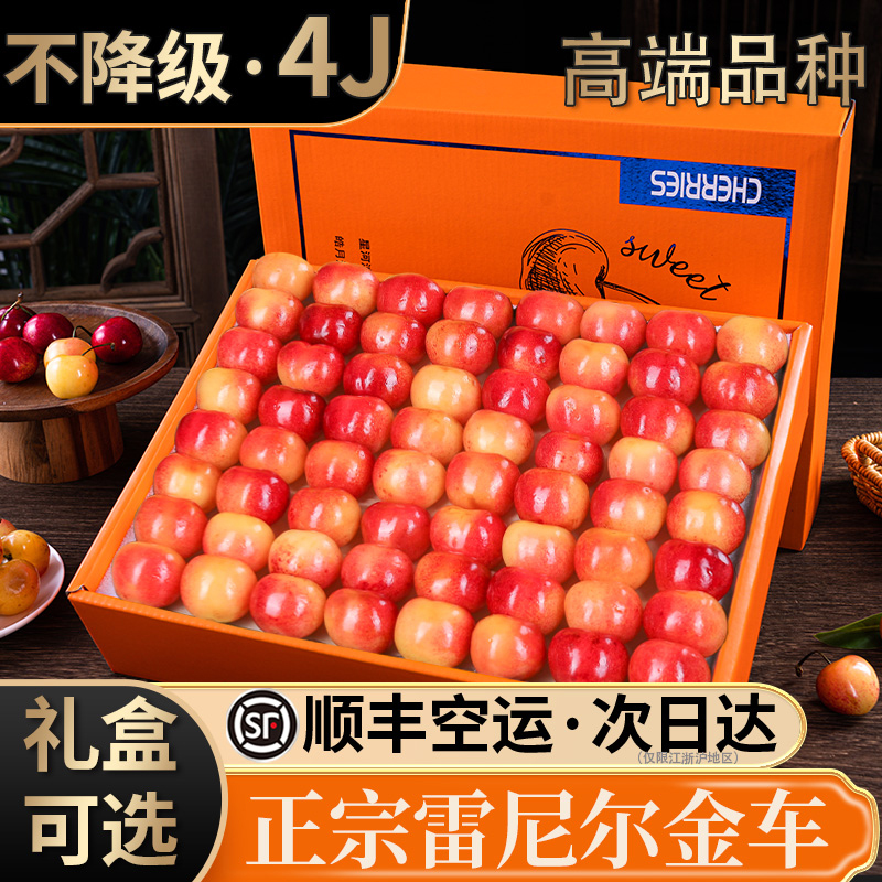 顺丰空运丨佳红5J黄樱桃丨礼盒