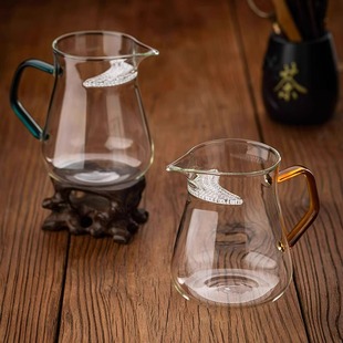泡茶神奇玻璃茶具家用冲茶器 茶壶功夫普洱过滤茶水分离把手杯套装