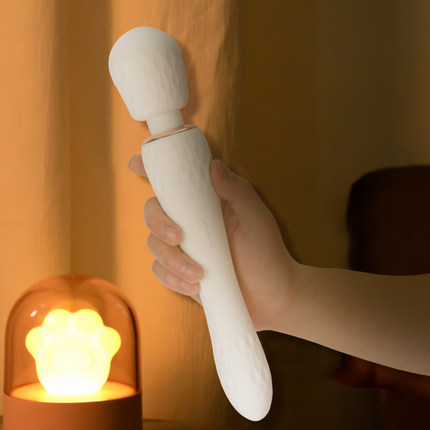 日本按摩器棒电动手持式敲打肩颈椎腰背部刺激女性全身经络震动仪