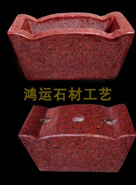 大理石香炉门口土地拜神