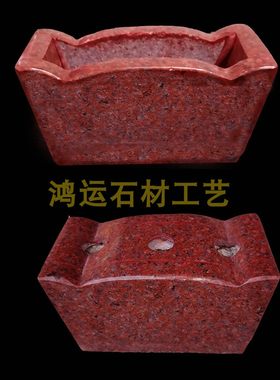 大理石香炉门口土地拜神