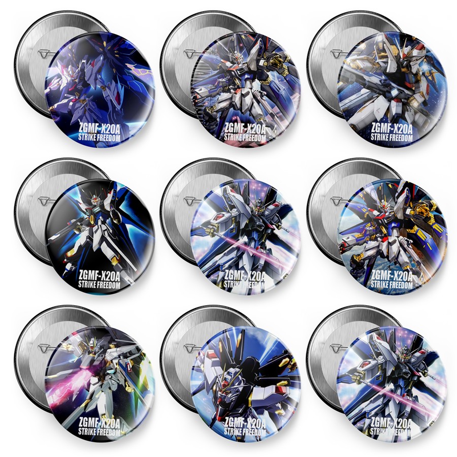 高达吧唧胸章书包挂件磁冰箱贴