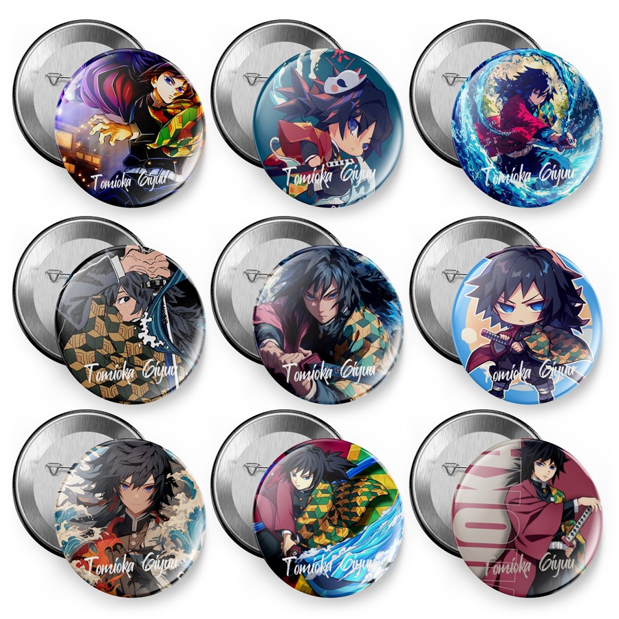 鬼灭之刃胸章书包挂件磁吸冰箱贴