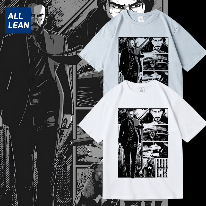 疾速追杀印花青少年半袖半袖