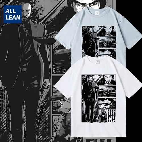 疾速追杀印花青少年半袖半袖