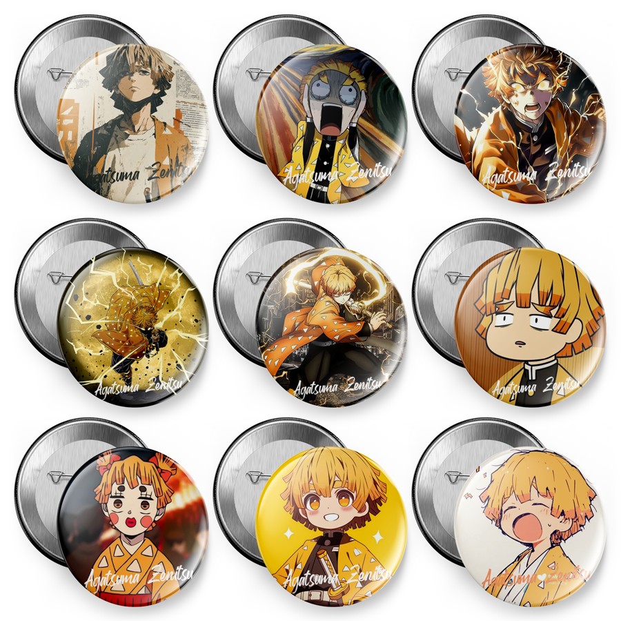 鬼灭之刃吧唧胸章书包挂件磁吸贴