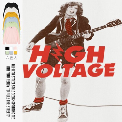 重金属摇滚乐队中性款圆领卫衣