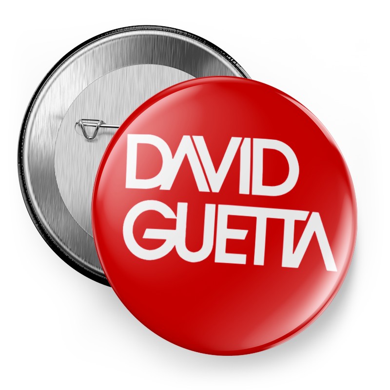 DAVIDGUETTA胸章书包挂件冰箱贴