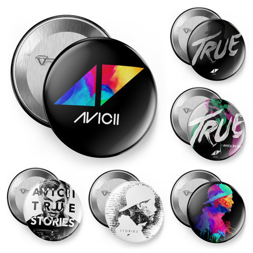 AVICII吧唧徽章挂件别针磁冰箱贴