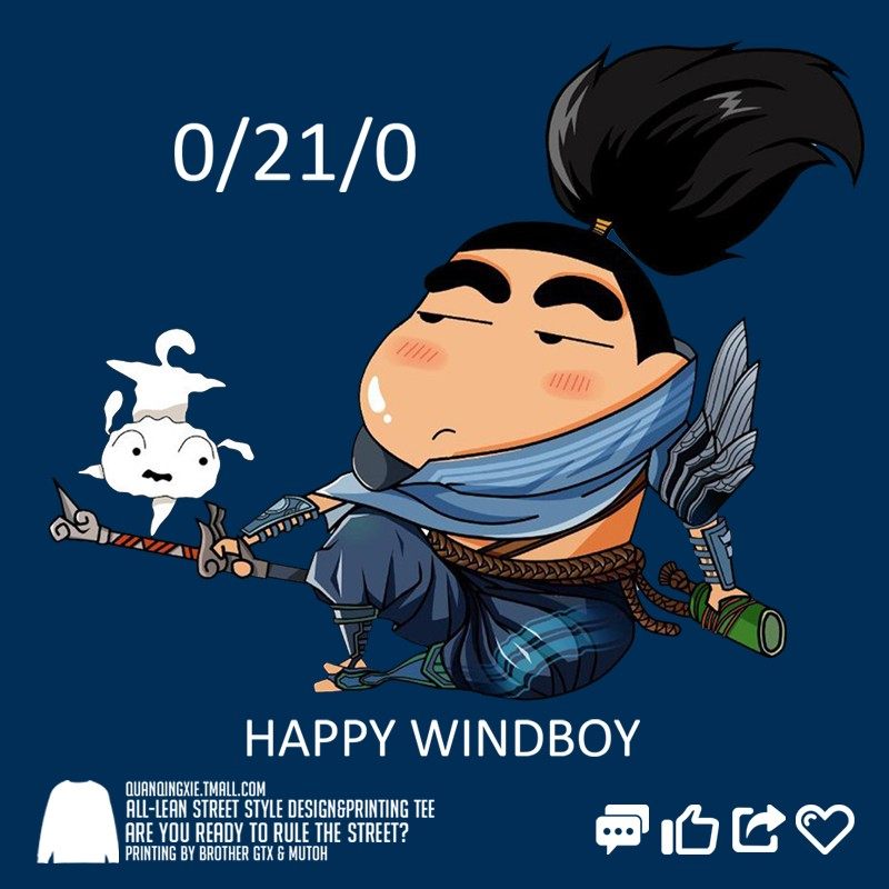 蜡笔小新动漫联名疾风剑豪快乐风男周边印花宽松卫衣春秋男女款