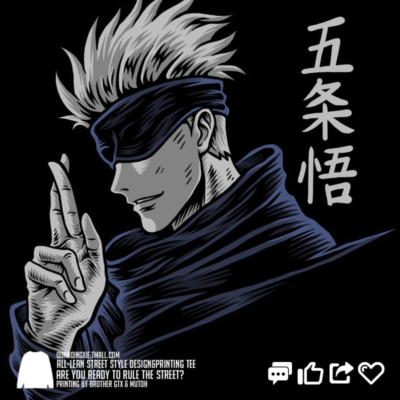 五条悟咒术回战日系春秋动漫周边