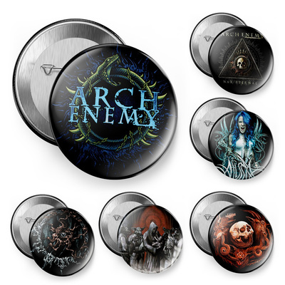 大敌吧唧微章背包别针磁贴冰箱贴