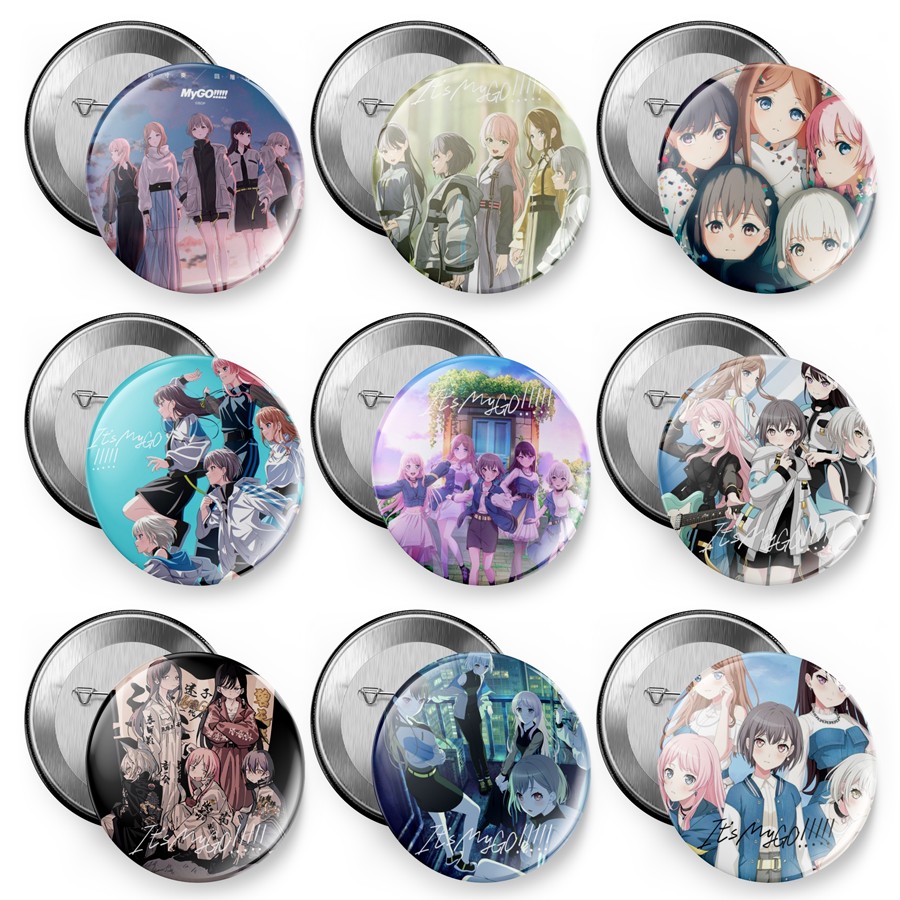 千早爱音吧唧胸章书包挂件冰箱贴