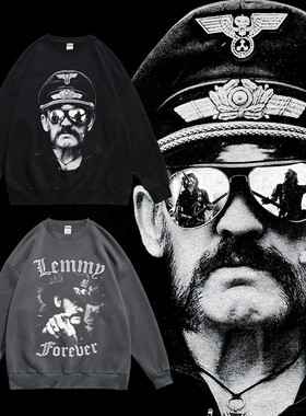 摩托头motorhead欧美摇滚印花周边卫衣男女同款长袖春秋圆领卫衣