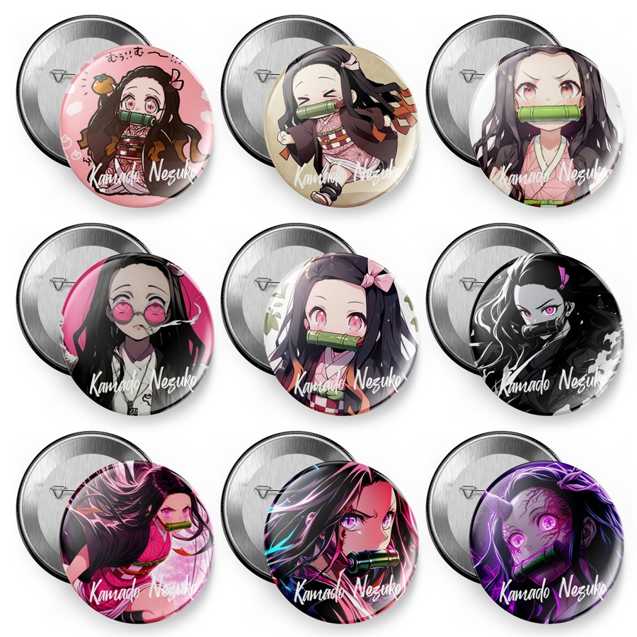 鬼灭之刃吧唧胸章书包挂件冰箱贴