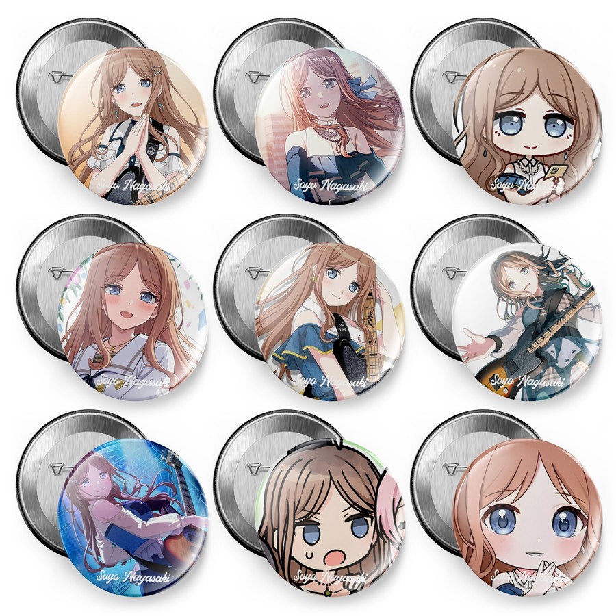 长崎爽世谷子吧唧胸章挂件冰箱贴