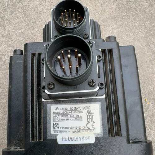 议价台达伺服电机，型号ECMA-E11310RS，1KW，输入电可维修