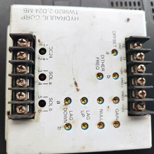 议价 HYDRAULIC CORP液压放大器TW9820-2-D2可维修