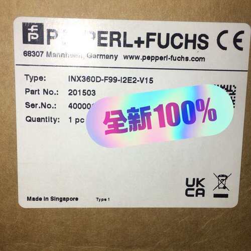 议价INX360D-F99-I2E2-V15 倍加福(P+F)倾可维修