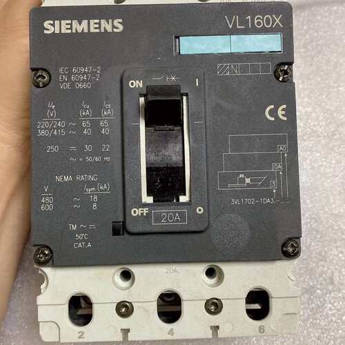 议价3VL1725-1DA33-0AA0断路器可维修