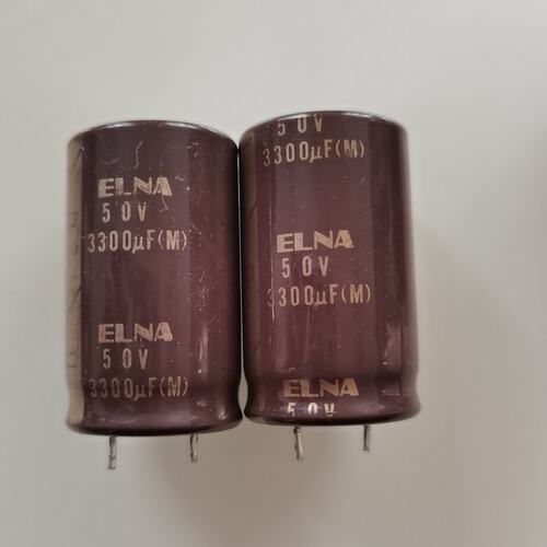 议价ELNA STARGET II 50v 3300uF 电解电容可维修