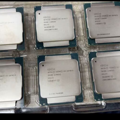 议价 E5-2678V3 2620v3 CPU 3060多卡X99可维修