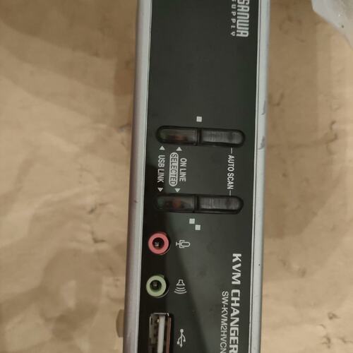 议价【Sanwa 切换器】SW-KVM2HVCN，成色如图，实物可维修