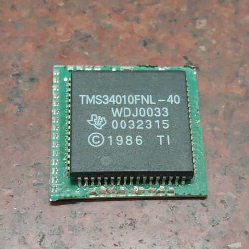议价TMS34010FNL-40 带板 实图可维修