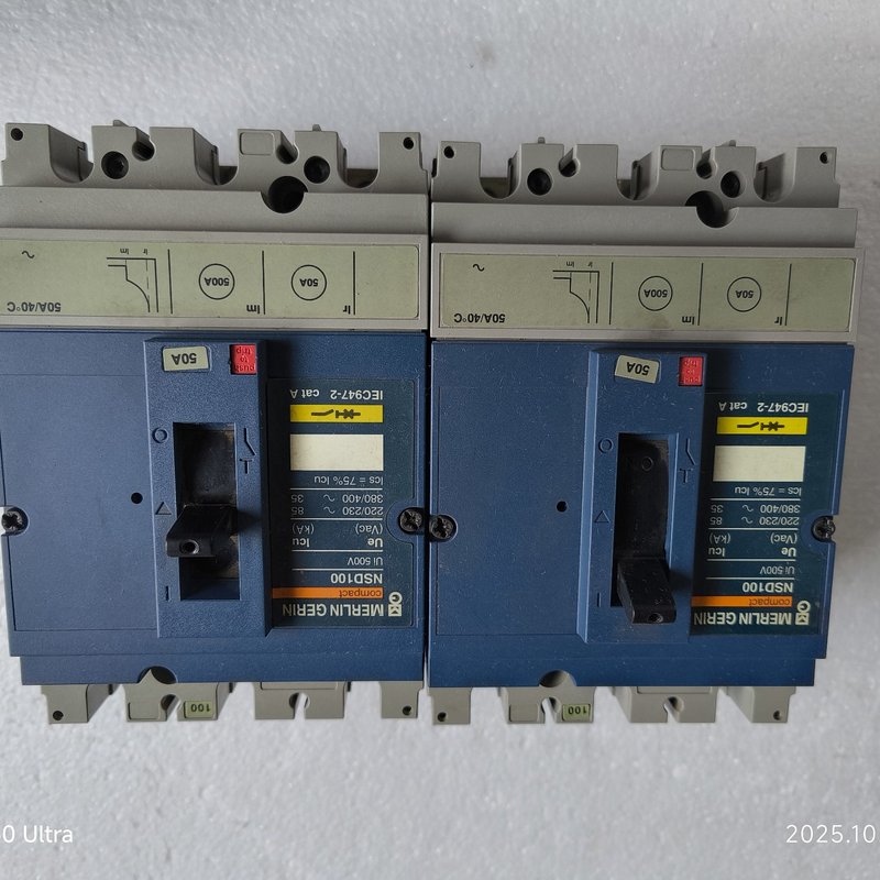 议价MERLIN GERIN 29993 NSD100 断路器 50A 3P可维修图片
