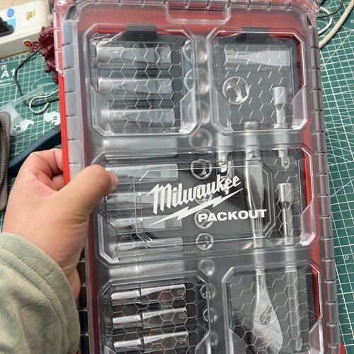 议价美沃奇 PACKOUT棘轮套筒套装可维修