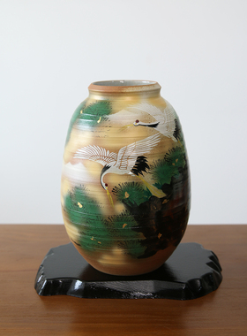日本手绘陶瓷客厅花瓶