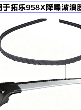 9581 9582 9583 9584 WingBar Edge适用拓乐958系列横杆降噪胶条