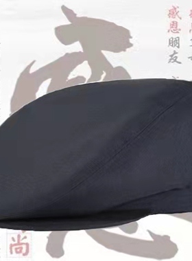 中老年前进帽爷爷解放帽平顶布帽老头春秋天老人帽子男老式鸭舌帽