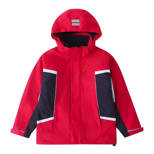 儿童冬季英伦学院棉衣脱卸校服