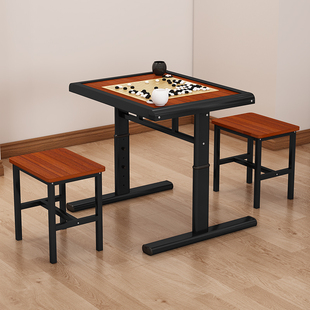 家用中国围棋象棋桌可升降桌国学课国际象棋五子棋学生下棋棋盘桌