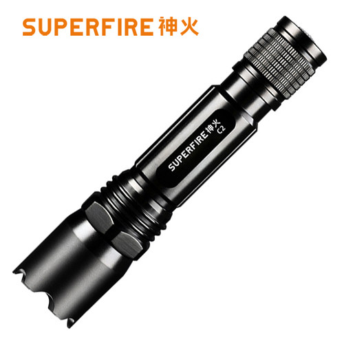 supfire神火直充携带强光手电筒