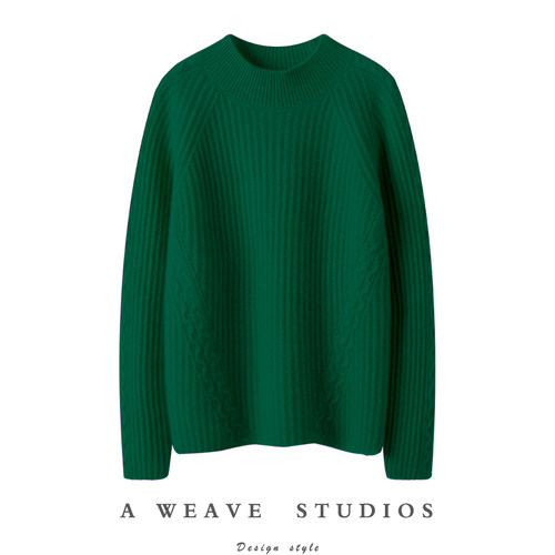 冬凤凰高端100%纯山羊绒衫