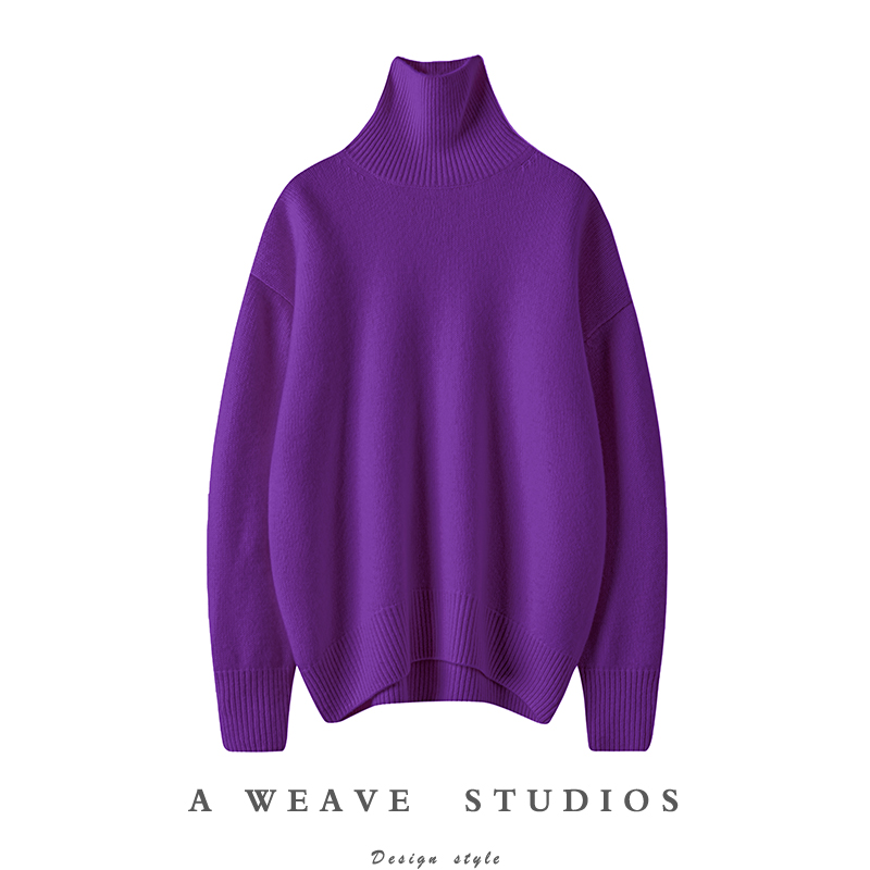 冬凤凰高端100%纯山羊绒衫