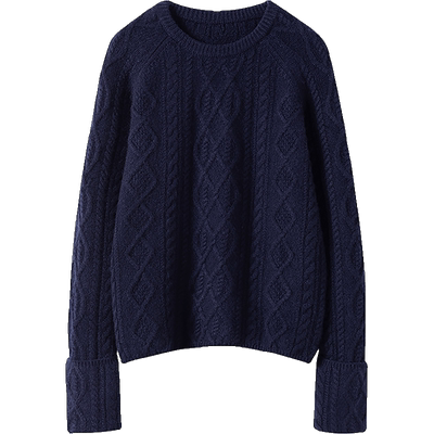 冬凤凰高端100%纯山羊绒衫