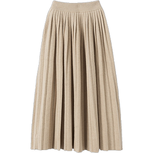 过目不忘的版型！2024新款大克重加厚羊绒半身裙长款A字针织伞裙