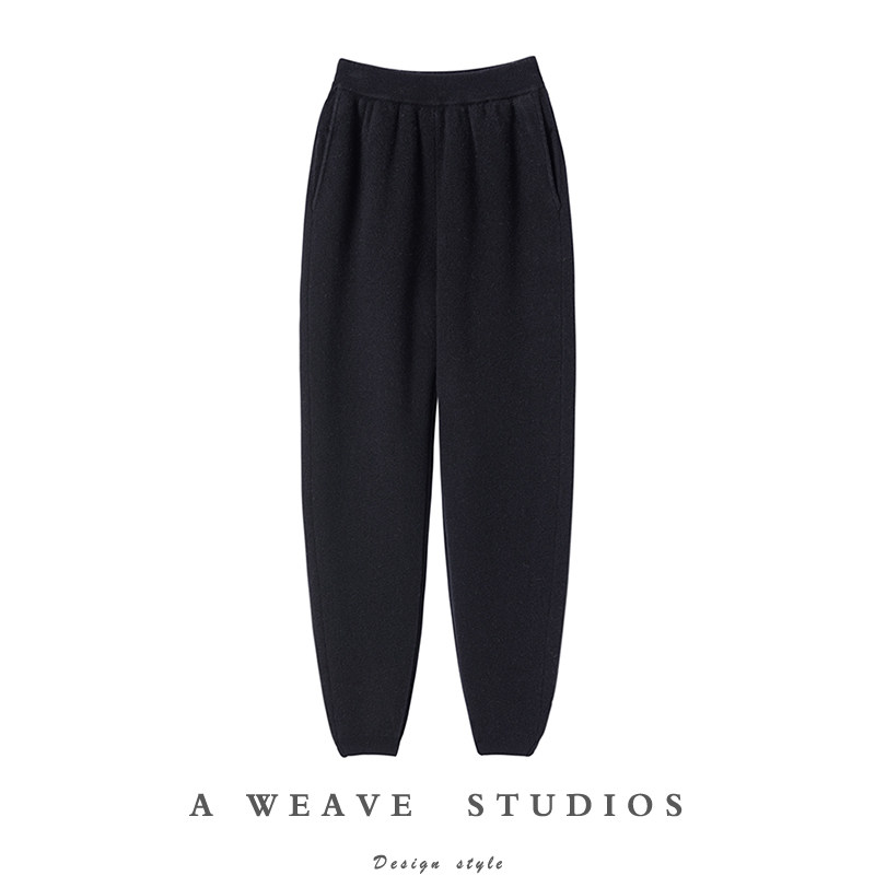 百搭小神裤！大克重加厚羊绒裤子女外穿显瘦百搭休闲铅笔裤冬新款