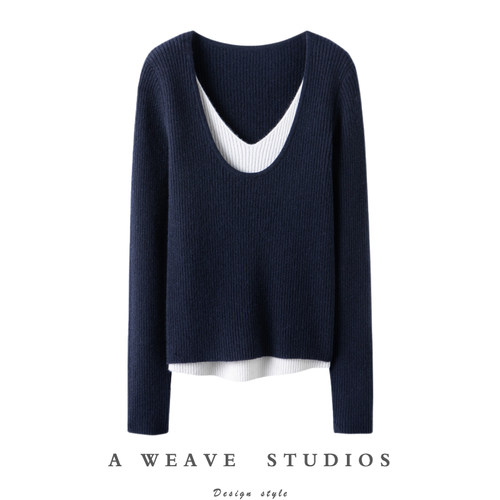 冬凤凰高端100%纯山羊绒衫