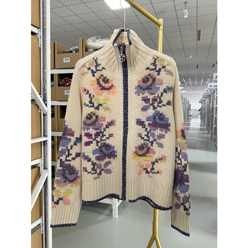 气质瞬间提升！2024新款气质女人味百搭宽松显瘦高领羊绒开衫,女装/女士精品,羊绒衫,淘宝优惠券,粉丝福利购,淘宝优惠卷