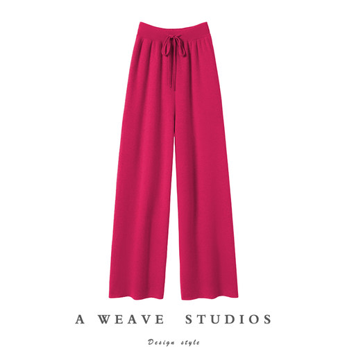 冬凤凰高端100%纯山羊绒裤