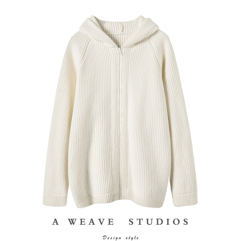 太实穿了~重磅加厚！山羊绒衫女连帽卫衣拉链开衫纯羊绒毛衣外套,女装/女士精品,羊绒衫,淘宝优惠券,粉丝福利购,淘宝优惠卷