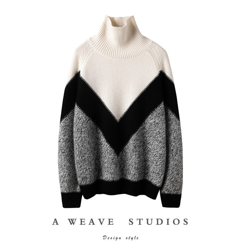 冬凤凰高端100%纯山羊绒衫